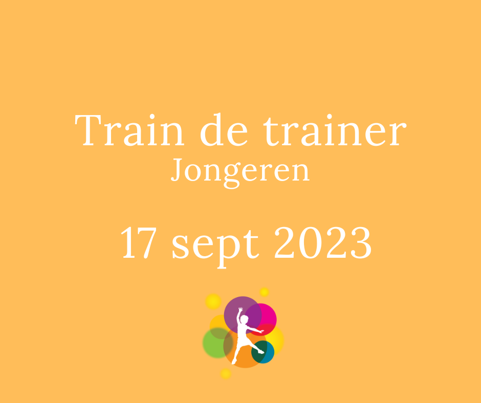 Train de trainer Jongeren | 17 sept